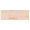 Plank 60x20x2,5 cm onbehandeld massief eikenhout - let op: geen montagebeugels